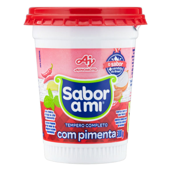 Tempero Sabor A Mi Completo com Pimenta 300g Tempero Sabor A Mi Completo com Pimenta 300g