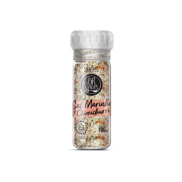 Sal Marinho Br Spices C/Chimichurri 100g Sal Marinho Br Spices C/Chimichurri 100g