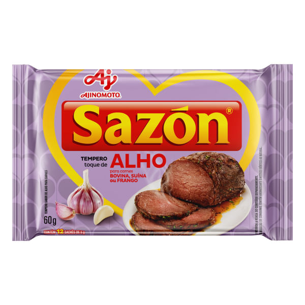 Tempero Sazon Alho 60g Tempero Sazon Alho 60g