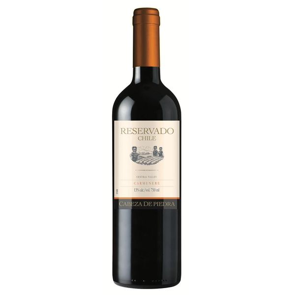 Vinho-Cabeza-de-Piedra-Carmenere-Tinto-750ml Vinho-Cabeza-de-Piedra-Carmenere-Tinto-750ml