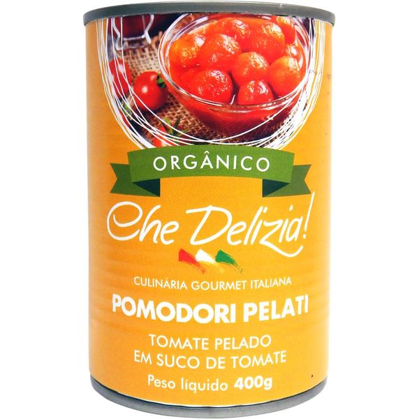 Tomate-Pelado-Che-Delizia-Organica-400g Tomate-Pelado-Che-Delizia-Organica-400g