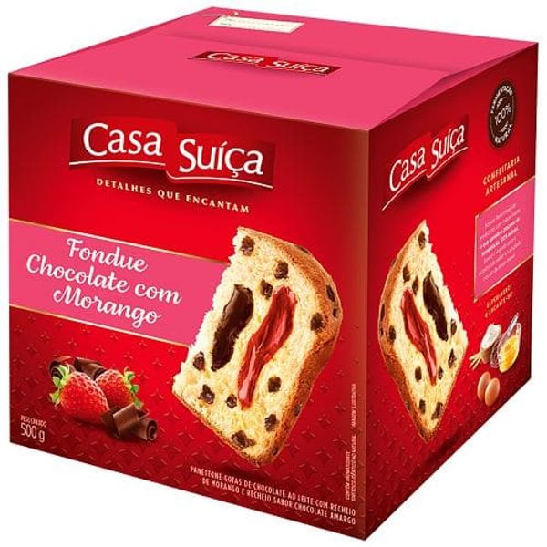 Panettone-Casa-Suica-Fondue-Chocolate-com-Morango-500g Panettone-Casa-Suica-Fondue-Chocolate-com-Morango-500g