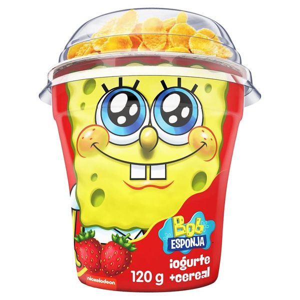 Iogurte-Batavo-Bob-Esponja-Morango---Cereal-120g Iogurte-Batavo-Bob-Esponja-Morango---Cereal-120g