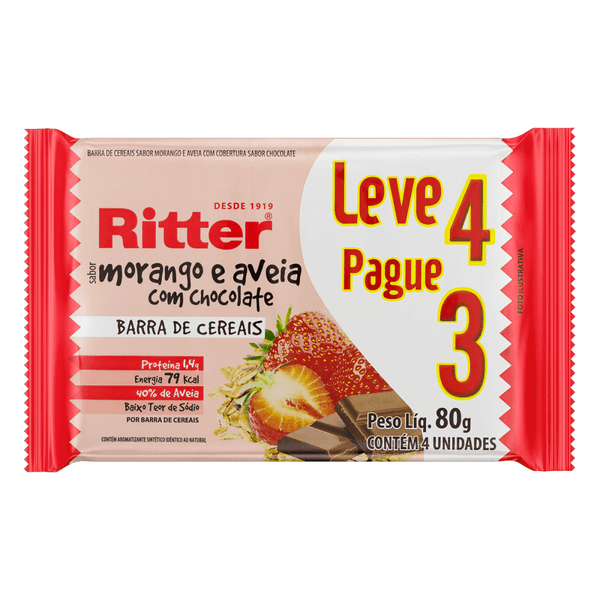 BARRA-CEREAL-RITTER-AVEIA-E-MORANGO-80G BARRA-CEREAL-RITTER-AVEIA-E-MORANGO-80G