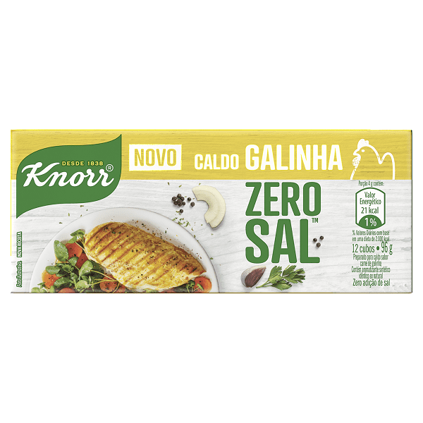 Caldo-Knorr-Frango-Zero-Sal-96g Caldo-Knorr-Frango-Zero-Sal-96g
