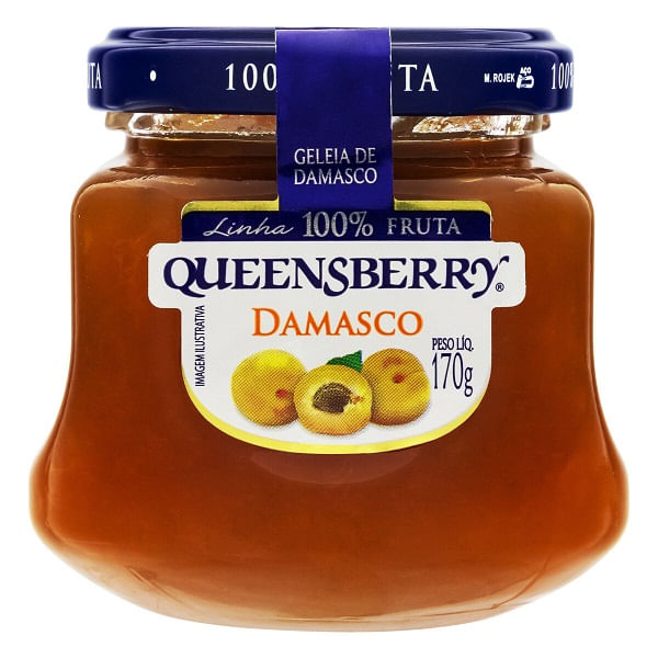 Geleia-Queensberry-100--Fruit-Damasco-170g Geleia-Queensberry-100--Fruit-Damasco-170g