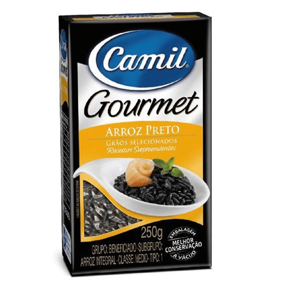 Arroz-Camil-Preto-Gourmet-250g Arroz-Camil-Preto-Gourmet-250g