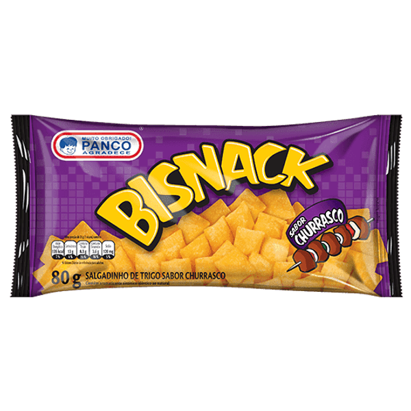 Salgadinho-Panco-Bisnack-Churrasco-80g Salgadinho-Panco-Bisnack-Churrasco-80g