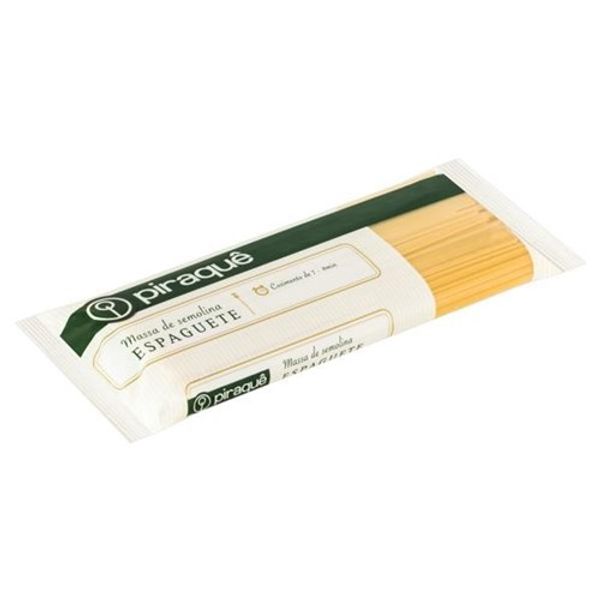 Massa-Piraque-Semola-Espaguete-750g Massa-Piraque-Semola-Espaguete-750g