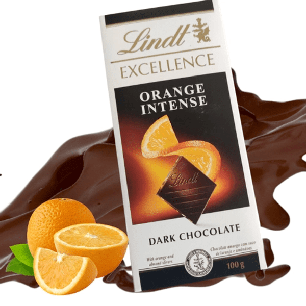 Tablete-Chocolate-Lindt-Excellence-Dark-Laranja-100g Tablete-Chocolate-Lindt-Excellence-Dark-Laranja-100g