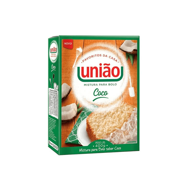 Mistura-Bolo-Uniao-Coco-400g Mistura-Bolo-Uniao-Coco-400g