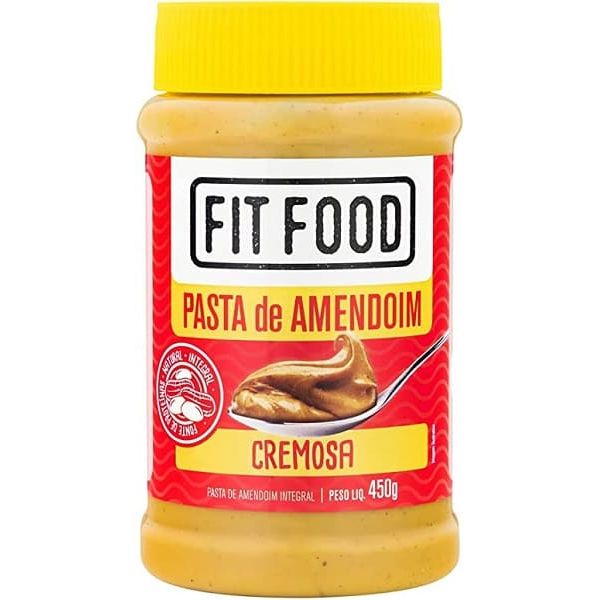 Pasta-de-Amendoim-Fit-Food-Integral-Cremosa-450g Pasta-de-Amendoim-Fit-Food-Integral-Cremosa-450g