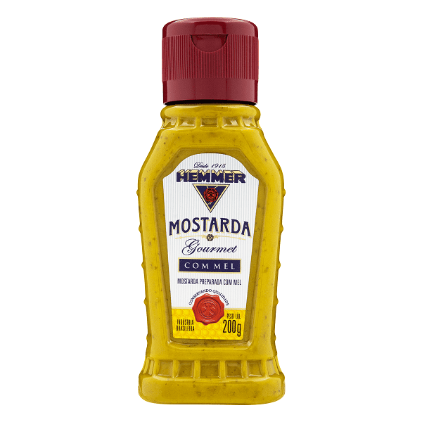 Mostada-Hemmer-Com-Mel-Gourmet-200g Mostada-Hemmer-Com-Mel-Gourmet-200g