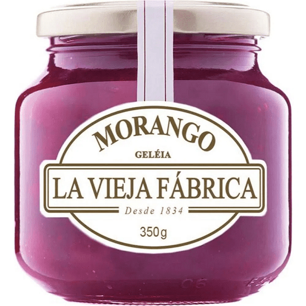 Geleia-La-Vieja-Fabrica-Morango-314g Geleia-La-Vieja-Fabrica-Morango-314g