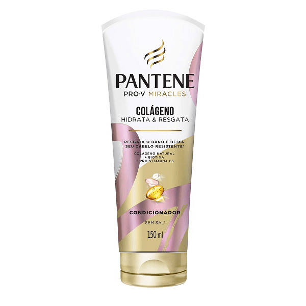 Condicionador-Pantene-Colageno-Hidrata-e-Resgata-150ml Condicionador-Pantene-Colageno-Hidrata-e-Resgata-150ml