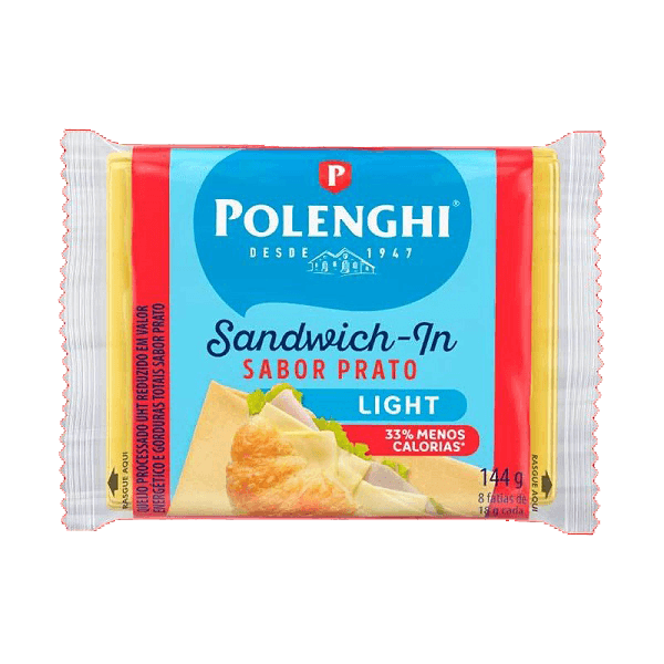 Queijo-Processado-Polenghi-Sandwich-In-Prato-Light-144g Queijo-Processado-Polenghi-Sandwich-In-Prato-Light-144g