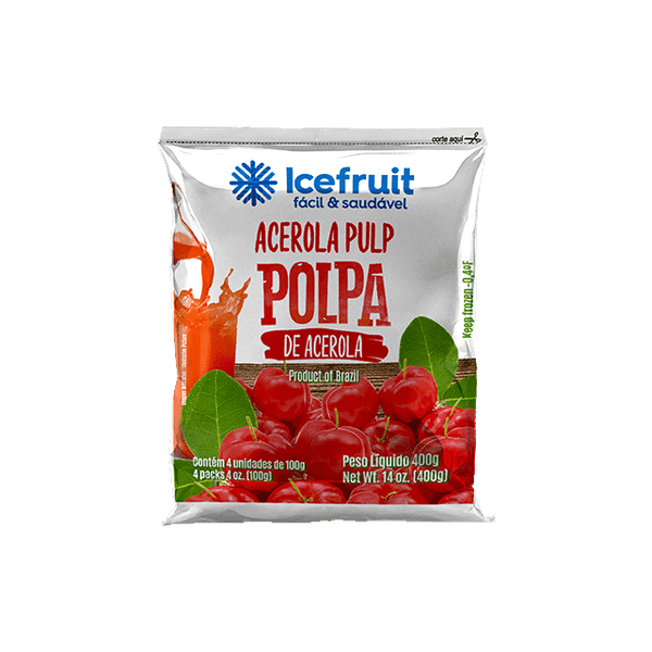 Polpa-de-Fruta-Icefruit-Acerola-400g Polpa-de-Fruta-Icefruit-Acerola-400g