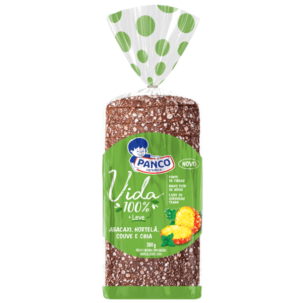Pao-Panco-Forma-Integral-Vida---Sabor-Abacaxi-Hortela-Couve-e-Chia-380g Pao-Panco-Forma-Integral-Vida---Sabor-Abacaxi-Hortela-Couve-e-Chia-380g