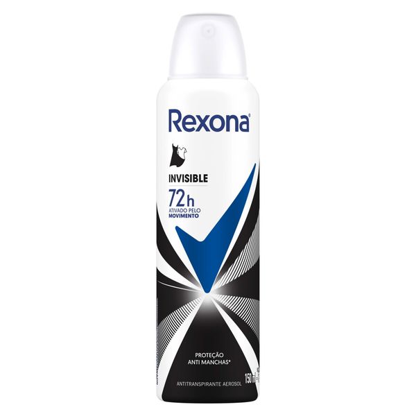 Desodorante-Antitranspirante-Aerosol-Feminino-Rexona-Antibacterial---Invisible-72-horas-150ml Desodorante-Antitranspirante-Aerosol-Feminino-Rexona-Antibacterial---Invisible-72-horas-150ml