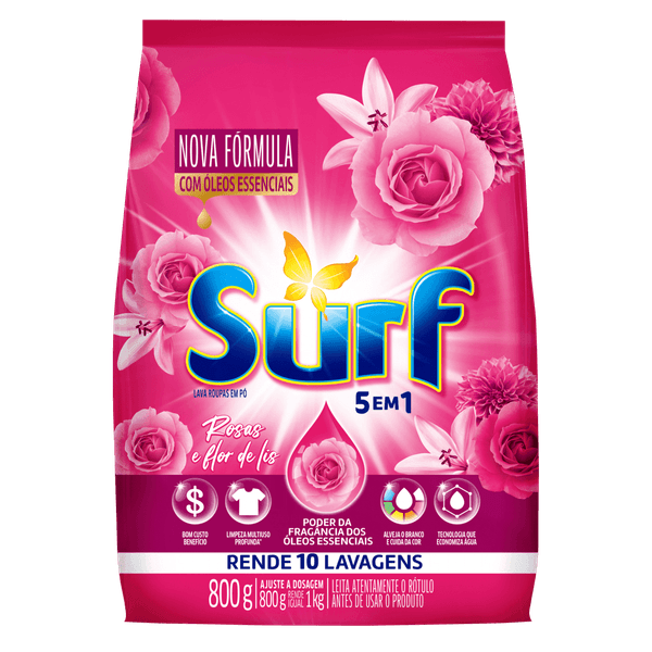 Lava-Roupas-em-Po-Surf-Rosas-e-Flor-de-Liz-800g Lava-Roupas-em-Po-Surf-Rosas-e-Flor-de-Liz-800g