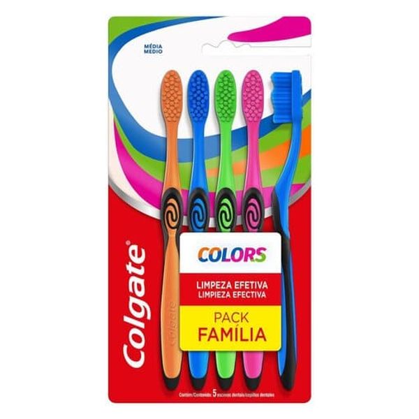 Escova-Dental-Colgate-Colors-C-5 Escova-Dental-Colgate-Colors-C-5