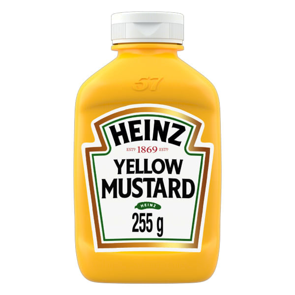 Mostarda Heinz Yellow 255g Mostarda Heinz Yellow 255g