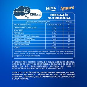 Tablete de Chocolate Lacta Amaro 80g - mobile-superprix