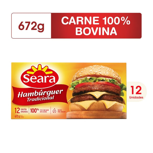 Hamburguer-Bovino-Seara-Burgers-672g Hamburguer-Bovino-Seara-Burgers-672g