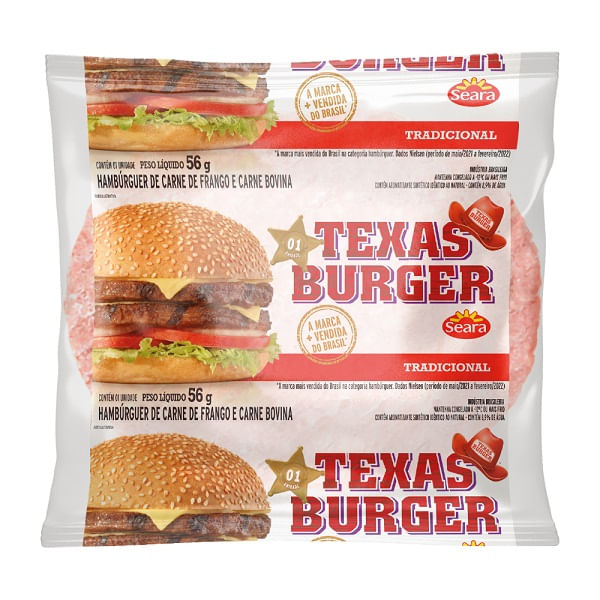 Hamburguer-Seara-Texas-Burger-56g Hamburguer-Seara-Texas-Burger-56g