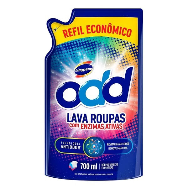 Lava-Roupas-Odd-Lavagem-Completa-700ml-Refil Lava-Roupas-Odd-Lavagem-Completa-700ml-Refil