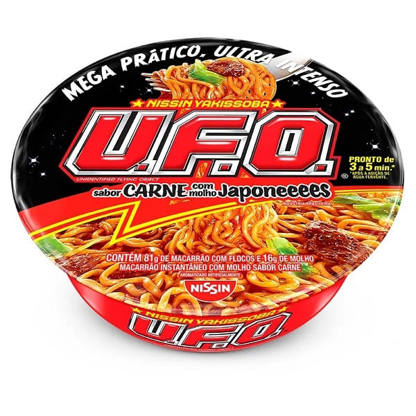 Massa-Ufo-Nissin-Yakisoba-Carne-97g Massa-Ufo-Nissin-Yakisoba-Carne-97g