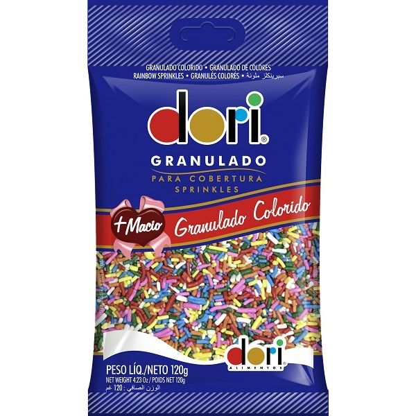 Confeito-Dori-Granulado-Colorido-120g Confeito-Dori-Granulado-Colorido-120g