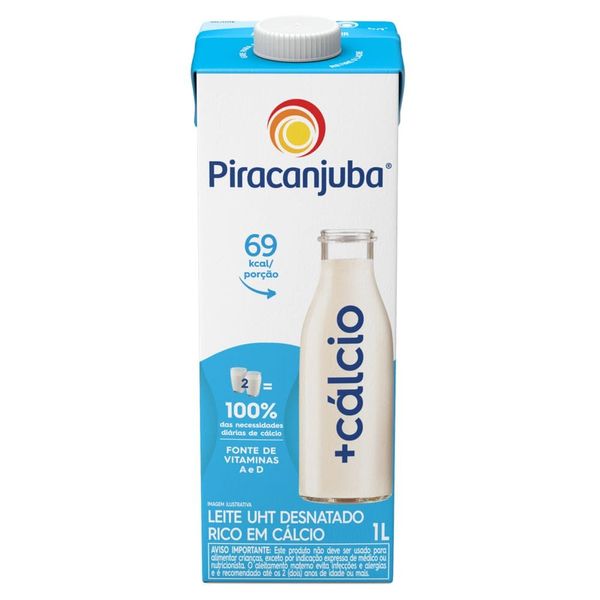 Leite-UHT-Piracanjuba-Desnatado---Calcio-1l Leite-UHT-Piracanjuba-Desnatado---Calcio-1l