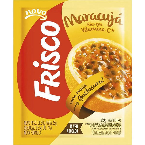 Po-para-Refresco-Frisco-Maracuja-30g Po-para-Refresco-Frisco-Maracuja-30g