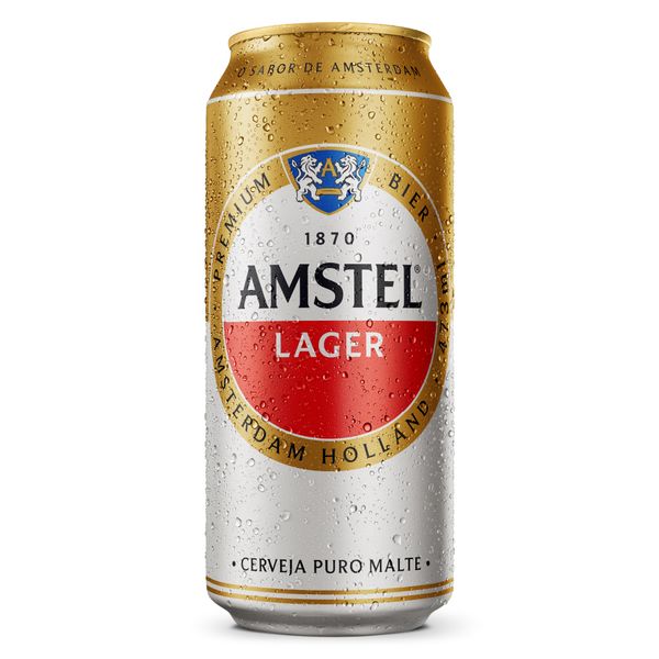 Cerveja Amstel 473ml (Lata) Cerveja Amstel 473ml (Lata)