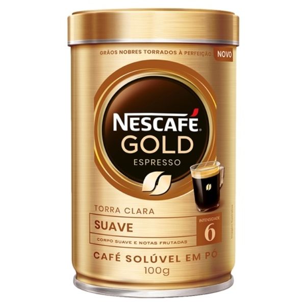 Cafe-Nescafe-Soluvel-Gold-100g Cafe-Nescafe-Soluvel-Gold-100g