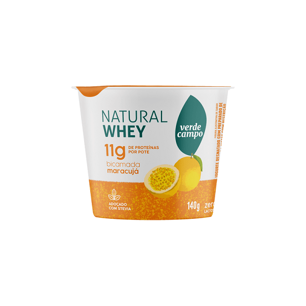 Iogurte-Verde-Campo-Natural-Whey-Maracuja-140g Iogurte-Verde-Campo-Natural-Whey-Maracuja-140g