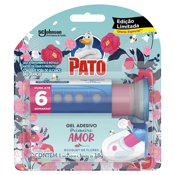 Gel-Adesivo-Sanitario-Lua-Flores-Pato-c-6-Discos-Aparelho Gel-Adesivo-Sanitario-Lua-Flores-Pato-c-6-Discos-Aparelho