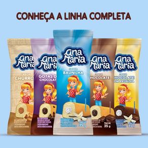 Bolinho Ana Maria Baunilha 35G