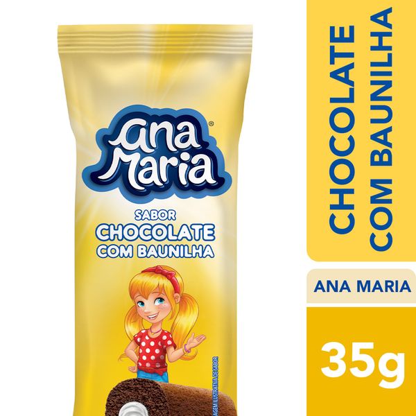 Bolinho Ana Maria Chocolate com Baunilha 35g Bolinho Ana Maria Chocolate com Baunilha 35g
