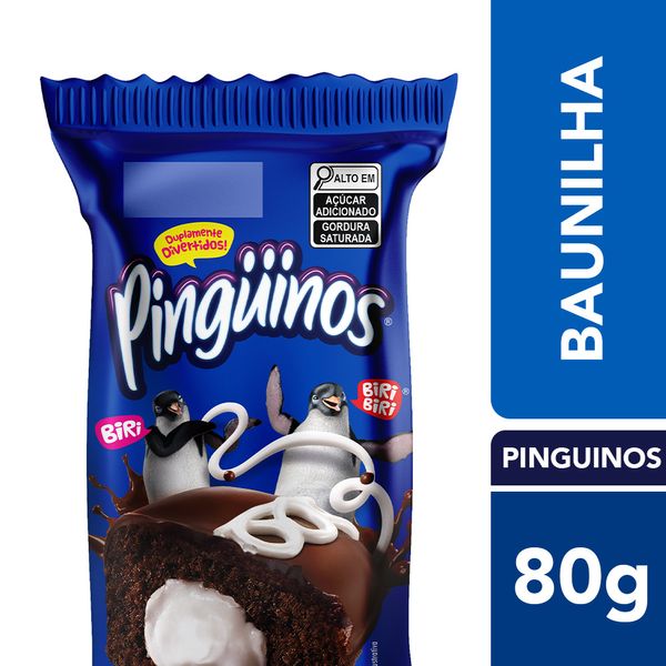Bolinho Ana Maria Pingüinos Chocolate e Baunilha 80g Bolinho Ana Maria Pingüinos Chocolate e Baunilha 80g