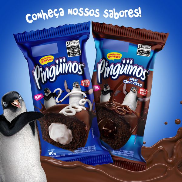 Bolinho Ana Maria Baunilha com Recheio e Cobertura de Chocolate 45 g