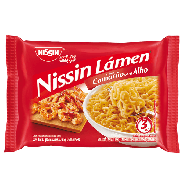 Macarrao-Instantaneo-Nissin-Lamen-Camarao-com-Alho-85g Macarrao-Instantaneo-Nissin-Lamen-Camarao-com-Alho-85g