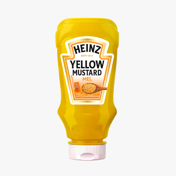 Mostarda-Heinz-Amarela-com-Mel-220g Mostarda-Heinz-Amarela-com-Mel-220g