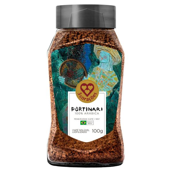 Cafe-Tres-Coracoes-Portinari-Obra-Peneirado-Soluvel-100g Cafe-Tres-Coracoes-Portinari-Obra-Peneirado-Soluvel-100g