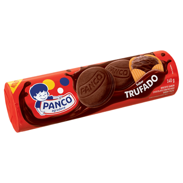 Biscoito-Panco-Recheado-Trufa-140g Biscoito-Panco-Recheado-Trufa-140g