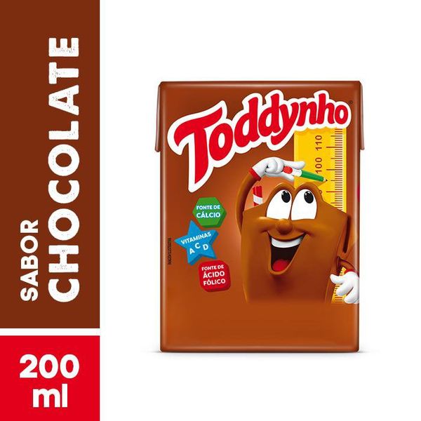 Bebida Láctea Toddynho Chocolate 200ml – Distribuidora Ouro Fino