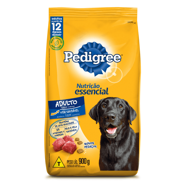 Racao-Pedigree-Nutricao-Essencial-900g Racao-Pedigree-Nutricao-Essencial-900g