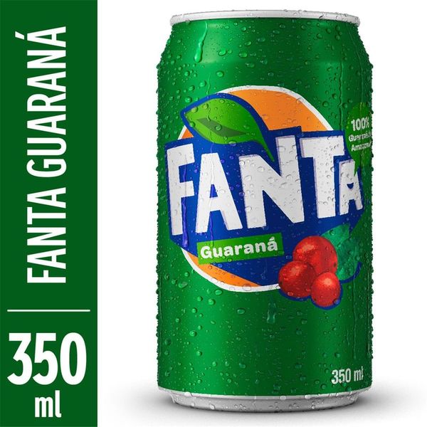 Refrigerante Fanta Guaraná 350ml (Lata)