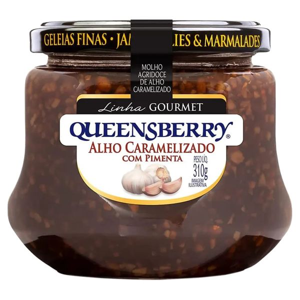 Molho-Queensberry-Alho-Caramelizado-com-Pimenta-310g Molho-Queensberry-Alho-Caramelizado-com-Pimenta-310g
